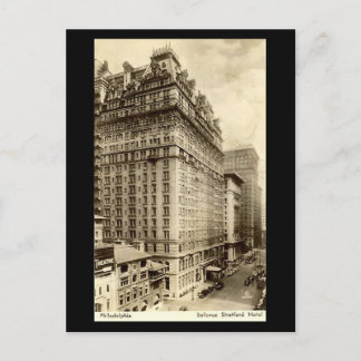 Postal Old Postcard - Bellevue Stratford Hotel, Philadelp