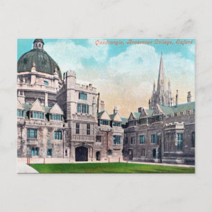 Postal Old Postcard - Brasenose College, Oxford