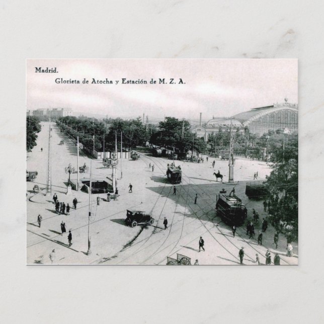 Postal Old Postcard - Madrid, Spain (Anverso)
