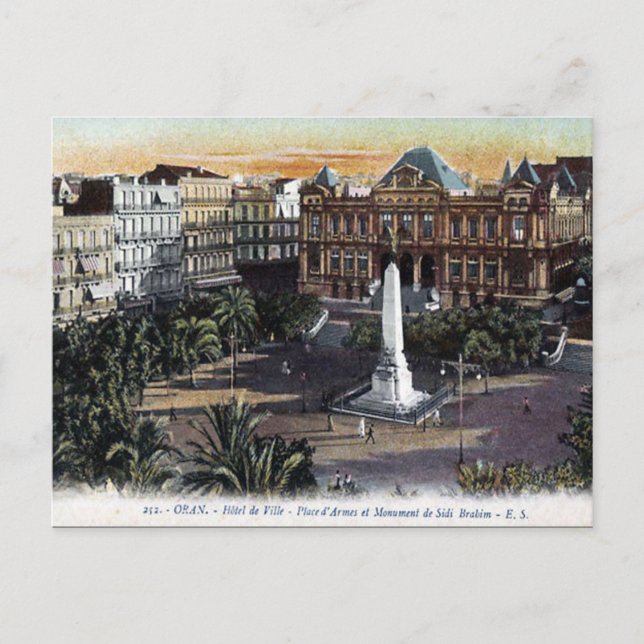 Postal Old Postcard - Oran, Algeria (Anverso)