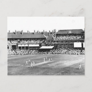 Postal Old Postcard - The Oval Cricket Ground, London