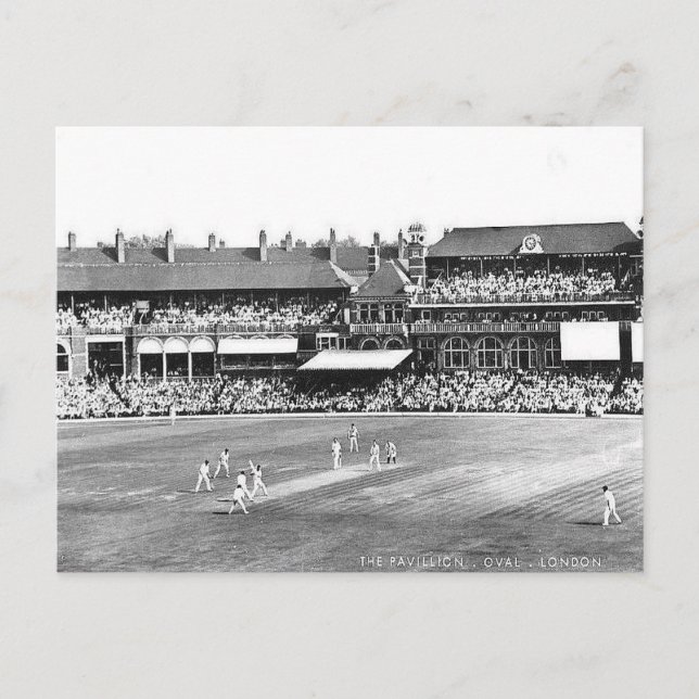 Postal Old Postcard - The Oval Cricket Ground, London (Anverso)