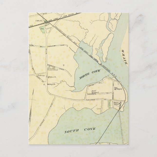 Postal Old Saybrook (Anverso)