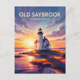 Postal Old Saybrook, Connecticut, Estados Unidos