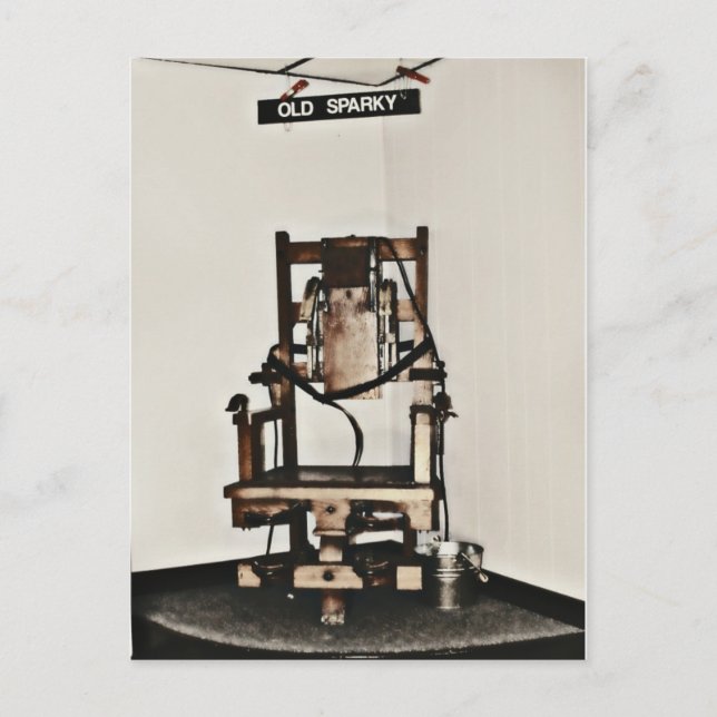 Postal Old Sparky (Anverso)