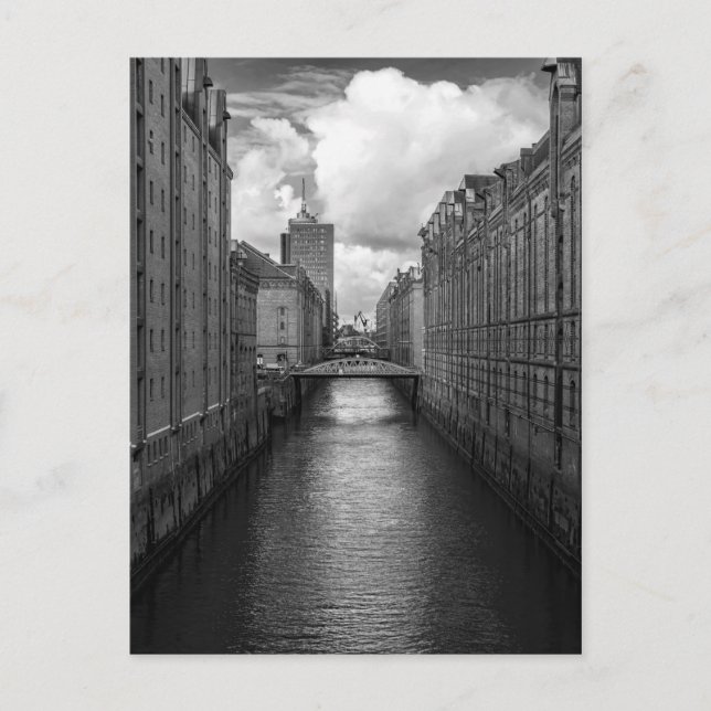 Postal Old Speicherstadt Hamburg (Anverso)