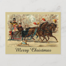 Postal Older and Younger Sisters Ride - Mary Evans