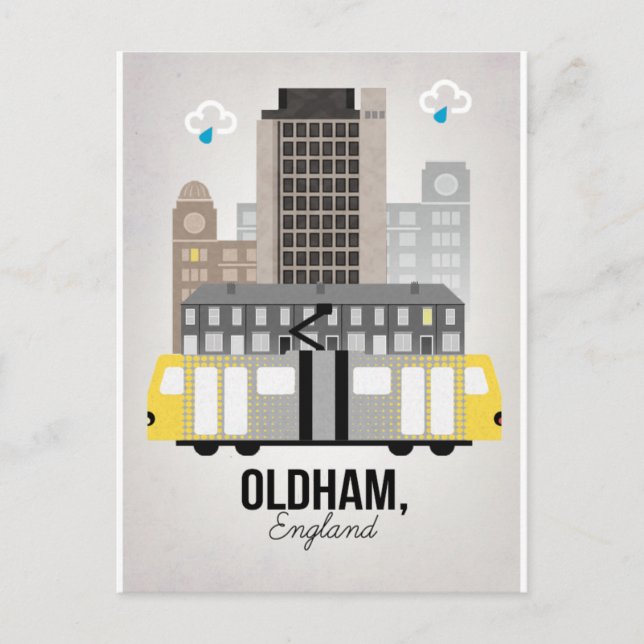 Postal Oldham (Anverso)