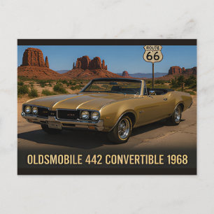 Postal Oldsmobile 442 Convertible 1968