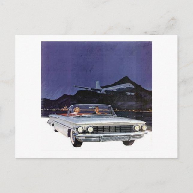 Postal Oldsmobile de 1959 (Anverso)
