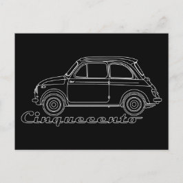 Postal Oldtimer Fiat Cinquecento Der PUCH 500 Postkarte