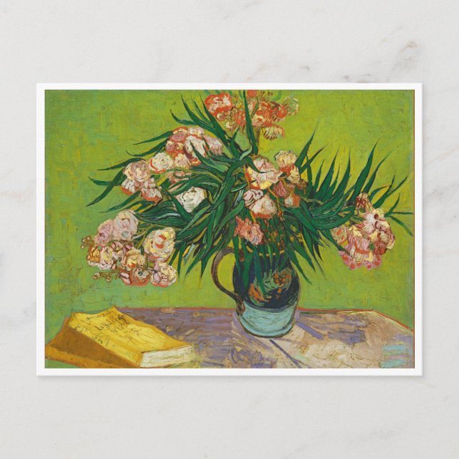 Postal Oleanders, Vincent van Gogh (Anverso)