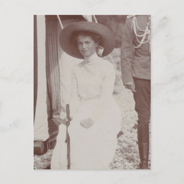 Postal Olga, Gran Duquesa de Rusia - Romanov (Anverso)