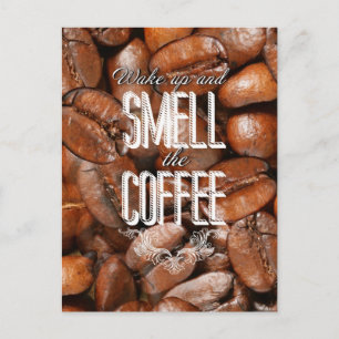 Postal Olía el café