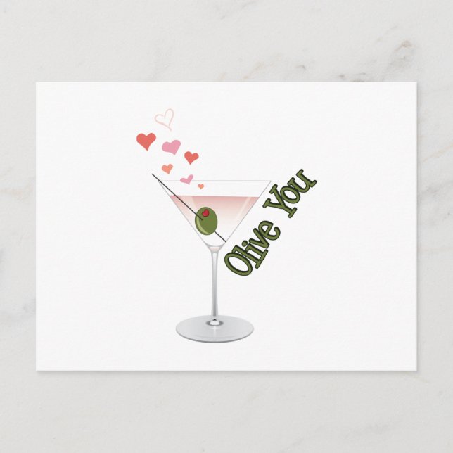 Postal Olive You (Anverso)