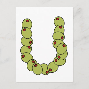 Postal Olive You "I love you"