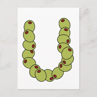 Postal Olive You "I love you"