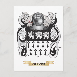 Postal Oliver Coat of Arms (Family Crest)