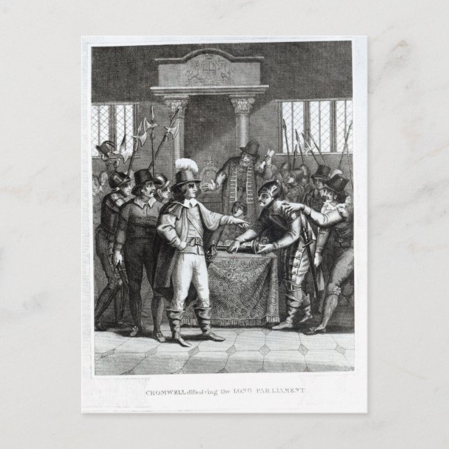 Postal Oliver Cromwell (Anverso)