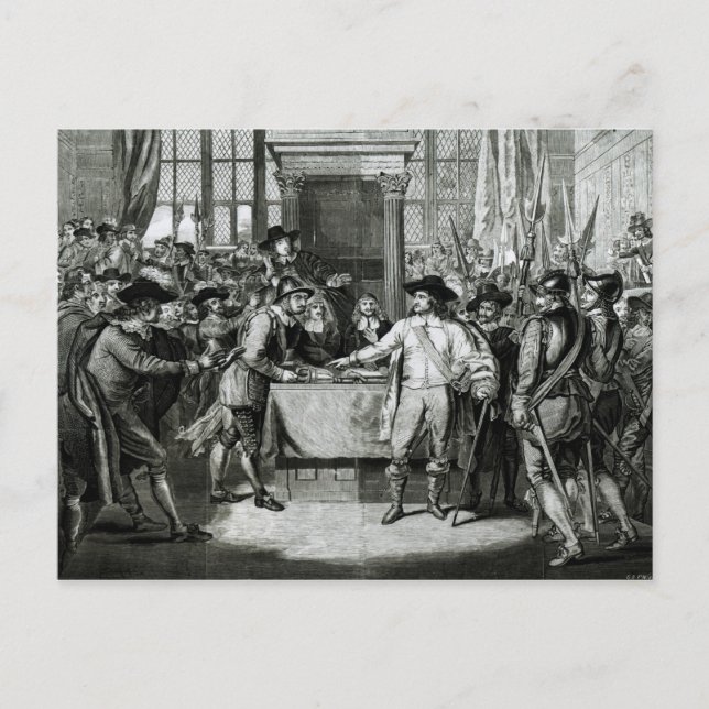 Postal Oliver Cromwell (Anverso)