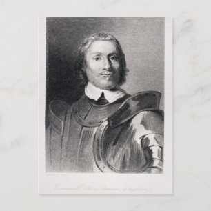 Postal Oliver Cromwell , Lord Protector de Inglaterra