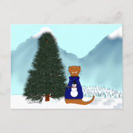 Postal Oliver encuentra su árbol de Navidad