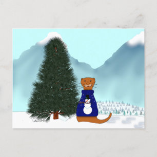 Postal Oliver encuentra su árbol de Navidad