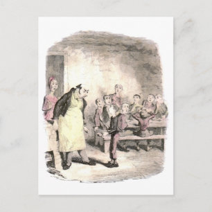Postal Oliver Twist pide más