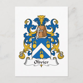 Postal Olivier Family Crest