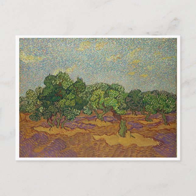 Postal Olivos, Van Gogh (Anverso)