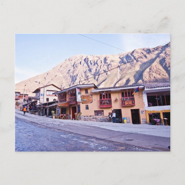 Postal Ollantaytambo (Anverso)