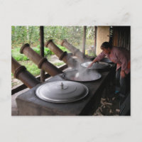 Ollas gigantes de cocina/Provincia de Yunnan, Chin