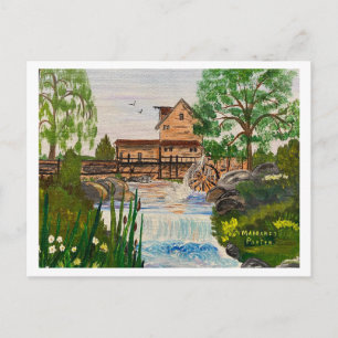 Postal Olmstead's Mill, Condado de Warren, IL c. MEJP 198