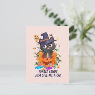 Postal Olvídate De Candy, Dame Un Gato