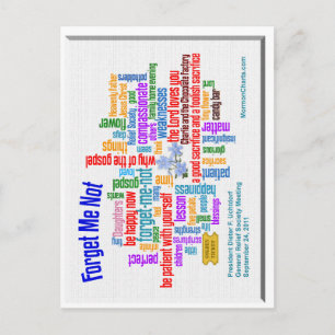 Postal Olvídate de mí no hablar del presidente Uchtdorf