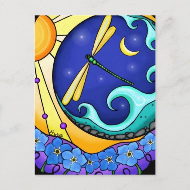 Postal Olvídeme no (Anverso)