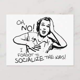 Postal Olvidó la socialización