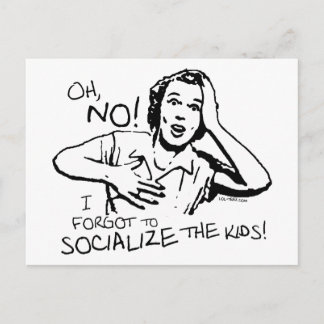 Postal Olvidó la socialización