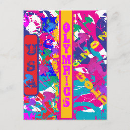 POSTAL OLYMPIC SKIING