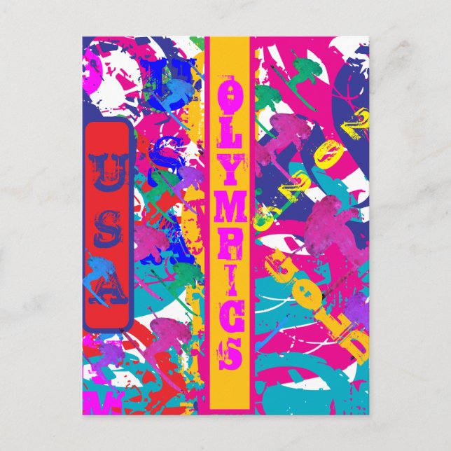 POSTAL OLYMPIC SKIING (Anverso)