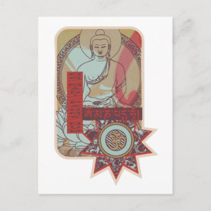 Postal Om Mani Padme Hum Vintage