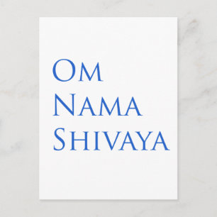 Postal Om Nama Shivaya