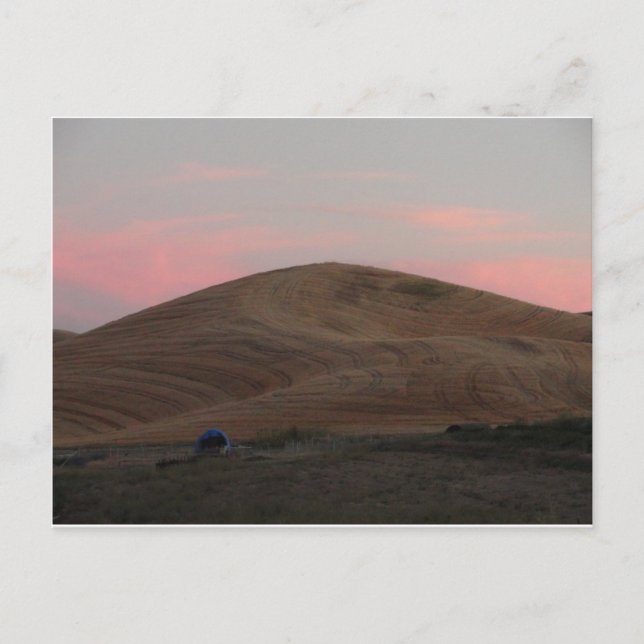Postal Omache Farm Sunset (Anverso)