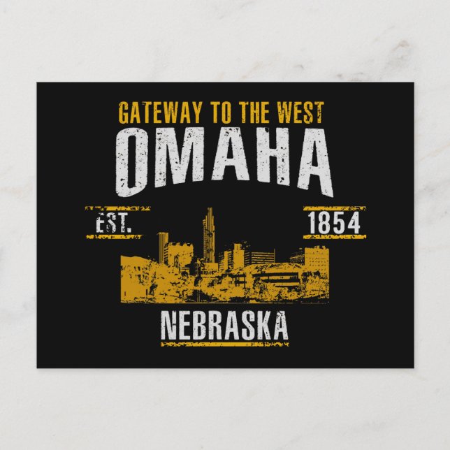 Postal Omaha (Anverso)