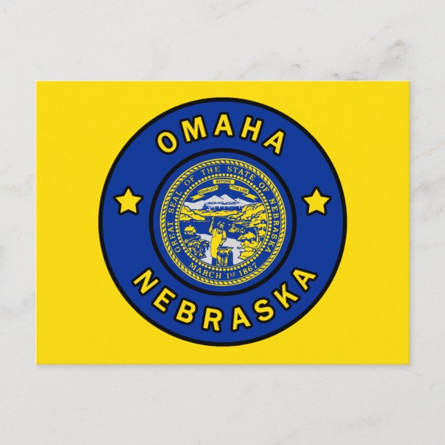 Postal Omaha Nebraska (Anverso)