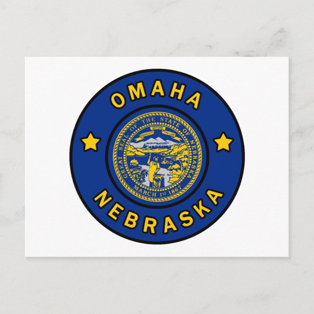 Postal Omaha Nebraska (Anverso)