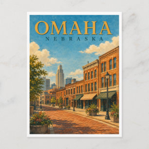 Postal Omaha Nebraska Old Market GeoSaga
