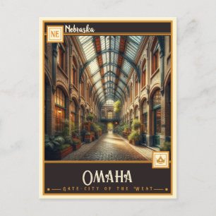 Postal Omaha, Nebraska Vintage