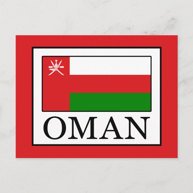 Postal Oman (Anverso)