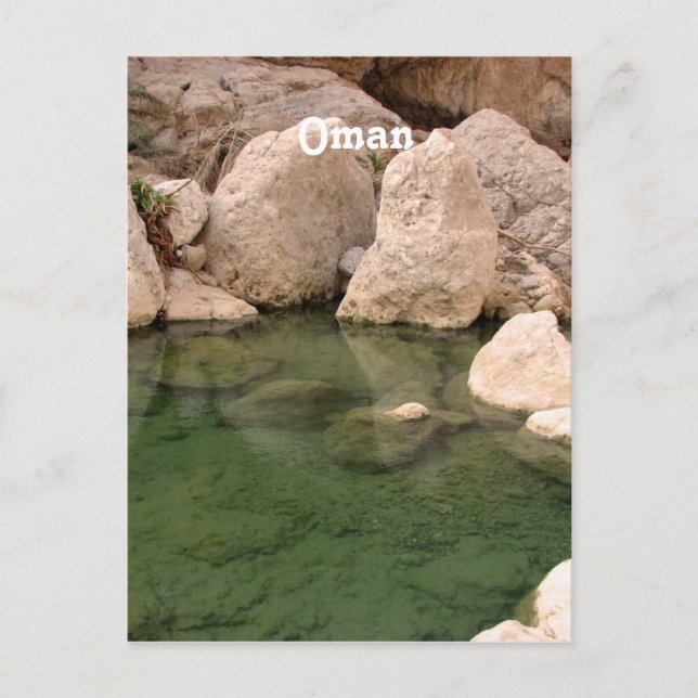Postal Oman Watering Hole (Anverso)
